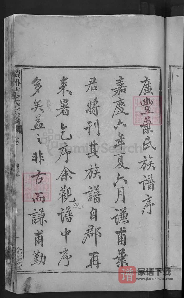 图片[2]-江西广丰读洲叶氏宗谱（余庆堂）PDF高清电子版下载-家谱下载