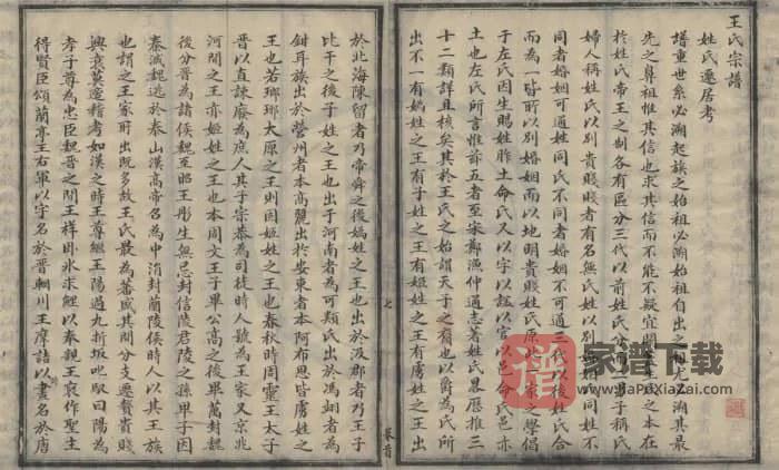 图片[2]-浙江宁波唐堰王氏宗谱（道光19年抄本）PDF高清电子版下载-家谱下载