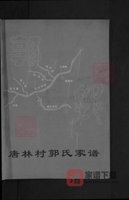 山西忻州唐林村郭氏家谱PDF高清电子版下载-家谱下载