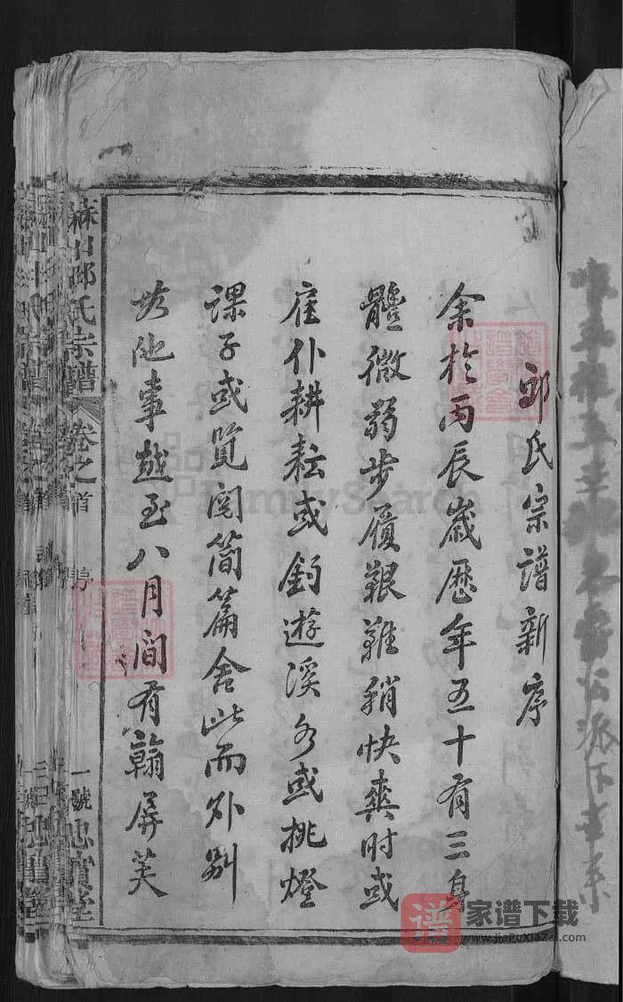 图片[2]-湖北蕲春苏山邱氏宗谱（忠实堂）PDF高清电子版下载-家谱下载