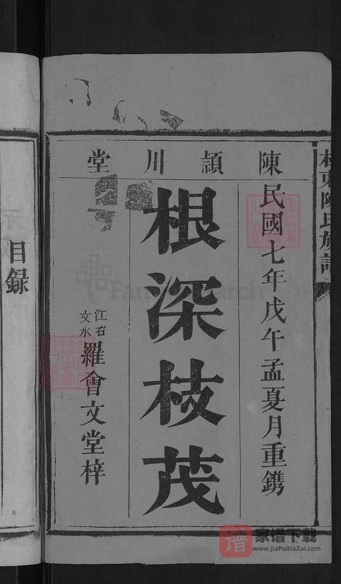 图片[2]-湖南桂东陈氏族谱PDF高清电子版下载-家谱下载