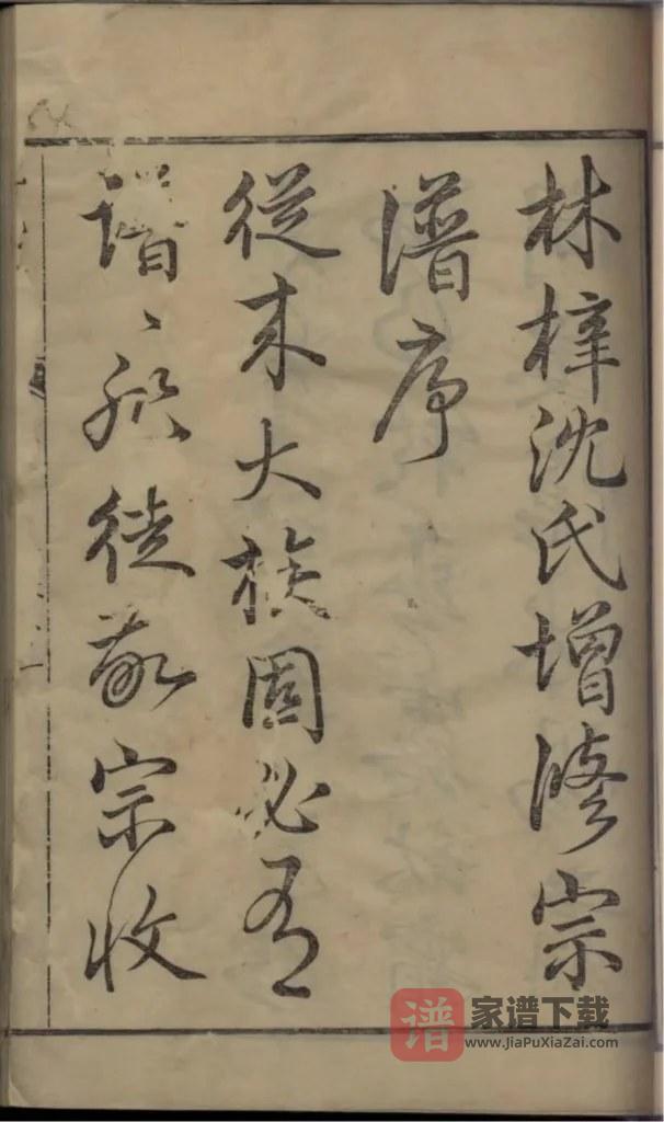 图片[2]-江苏如皋沈氏家乘PDF高清电子版下载-家谱下载