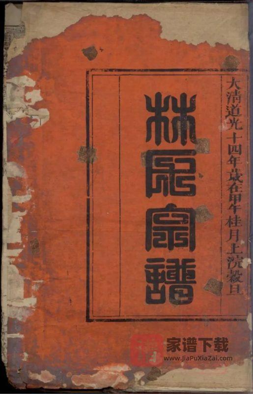 福建福清闽林宗谱（九牧堂）PDF高清电子版下载-家谱下载