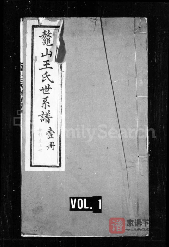 图片[1]-山东即墨鳌山王氏世系谱（敦睦堂）PDF高清电子版下载-家谱下载