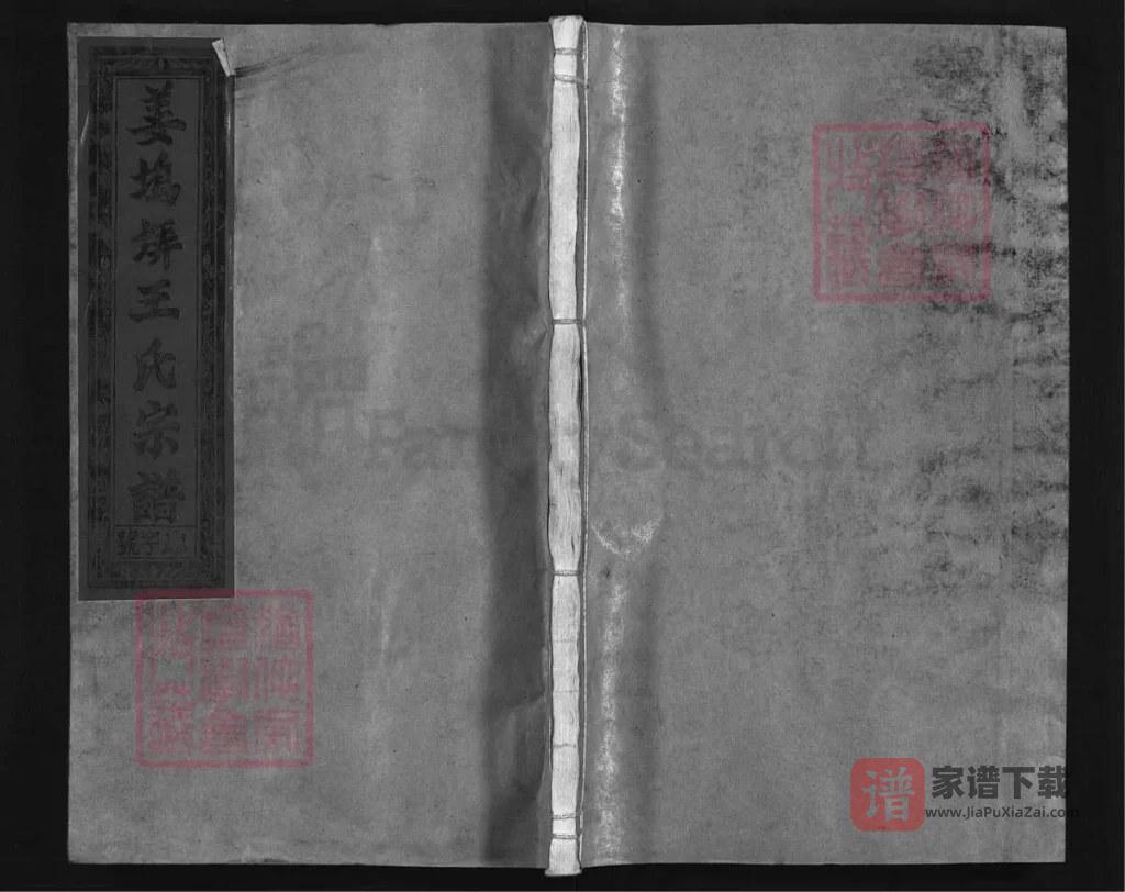 图片[1]-江西上饶姜坞弄王氏宗谱（三槐堂）PDF高清电子版下载-家谱下载