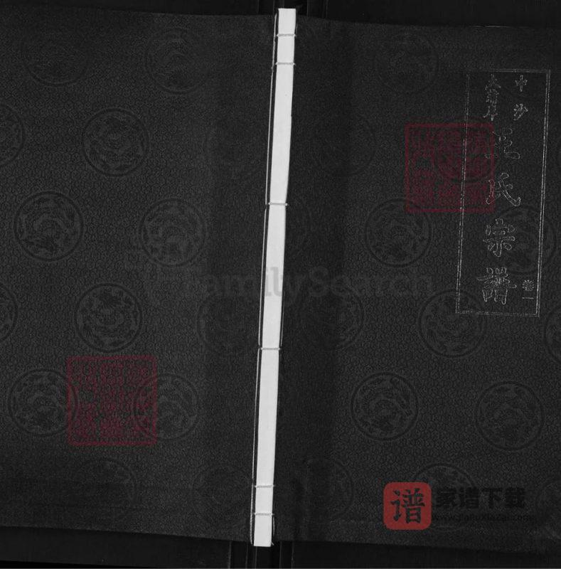 江苏常州中沙大蒲岸王氏宗谱(三槐堂)PDF高清电子版下载-家谱下载