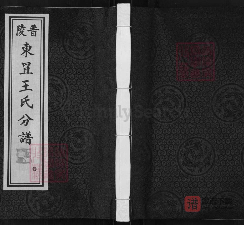 图片[1]-江苏常州晋陵东罝王氏宗谱（德符堂）PDF高清电子版下载-家谱下载