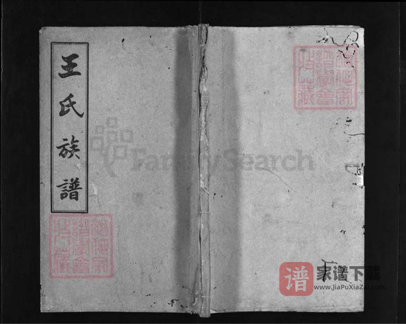 江西宜春万载白水王氏族谱(太原堂)PDF高清电子版下载-家谱下载