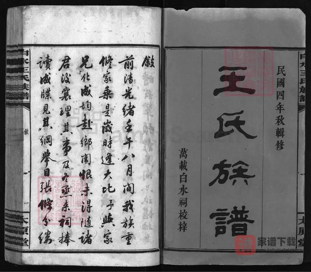 图片[2]-江西宜春万载白水王氏族谱（太原堂）PDF高清电子版下载-家谱下载