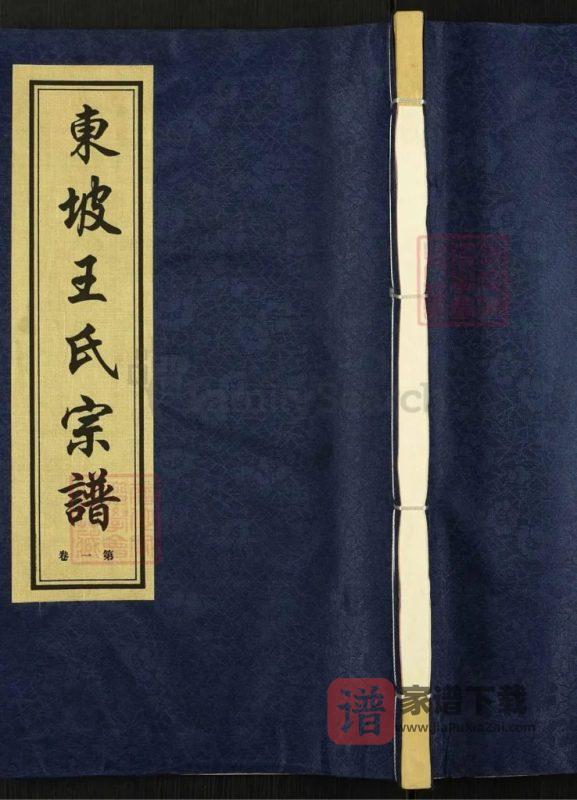 江苏溧阳东坡王氏宗谱（德厚堂）PDF高清电子版下载-家谱下载