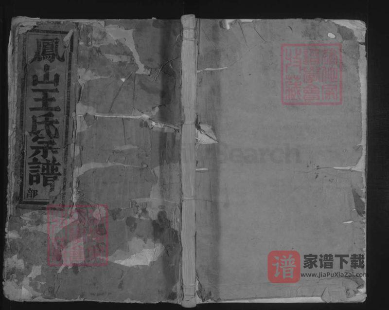 浙江金华凤山王氏宗谱PDF高清电子版下载-家谱下载