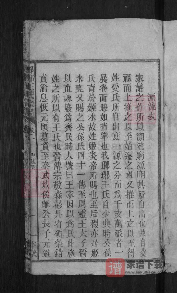 图片[2]-安徽潜山琅琊王氏宗谱（一本堂，民国11年本）PDF高清电子版下载-家谱下载