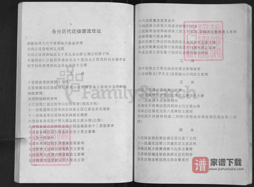 图片[2]-湖北孝感澴川王氏族谱（三槐堂）PDF高清电子版下载-家谱下载
