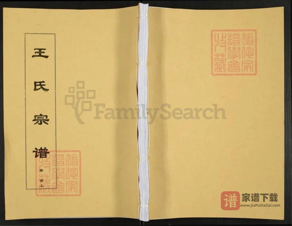 图片[1]-安徽安庆太湖县王氏宗谱（敦伦堂）PDF高清电子版下载-家谱下载