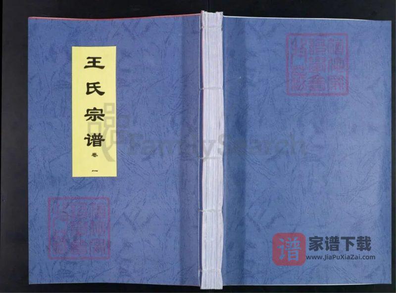 安徽合肥王氏宗谱(三槐堂,彦二)PDF高清电子版下载-家谱下载