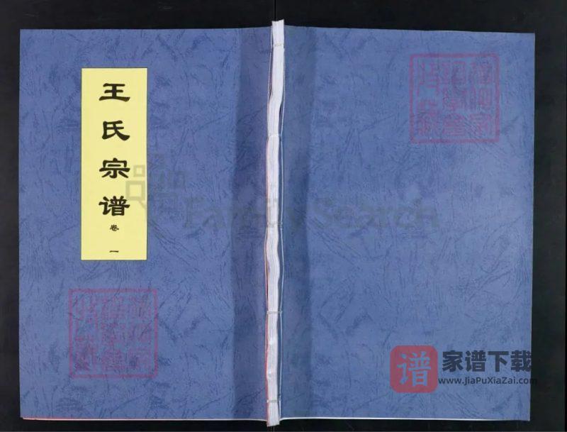 安徽合肥王氏宗谱（三槐堂）PDF高清电子版下载-家谱下载