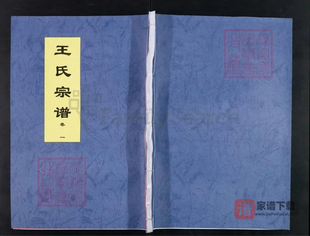 图片[1]-安徽合肥王氏宗谱（三槐堂）PDF高清电子版下载-家谱下载