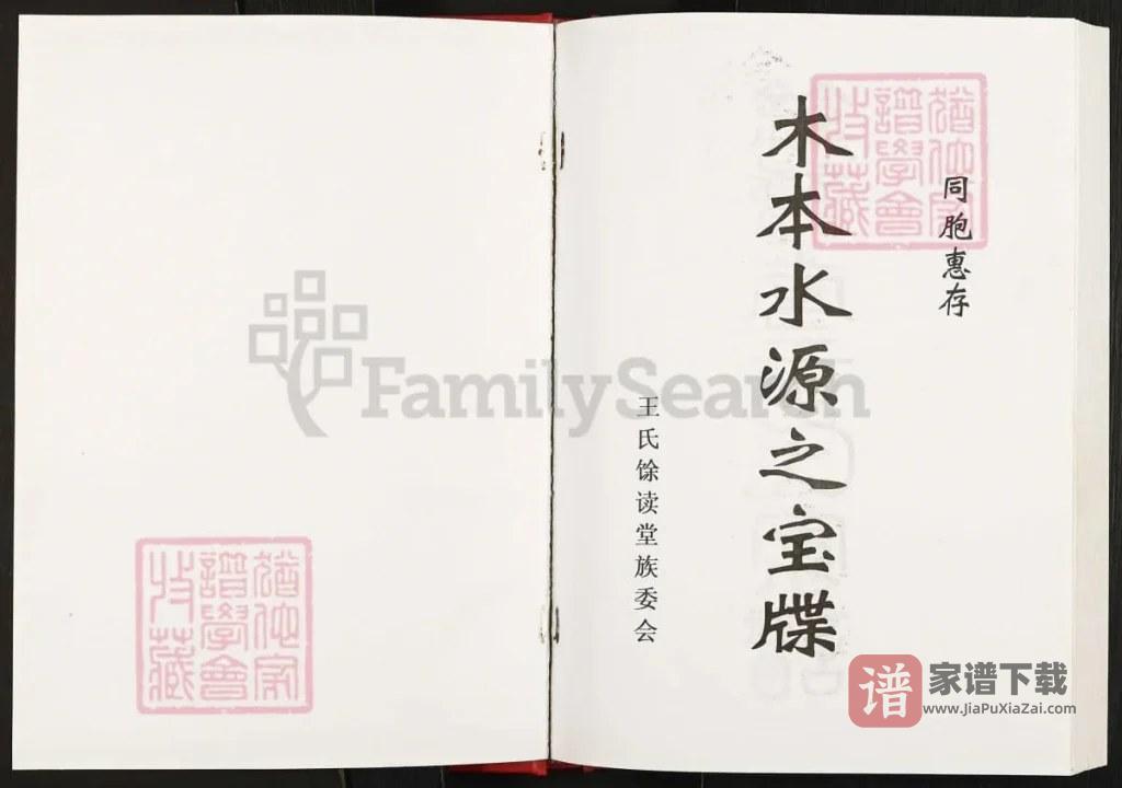 图片[2]-安徽天长王氏家谱（余读堂）PDF高清电子版下载-家谱下载