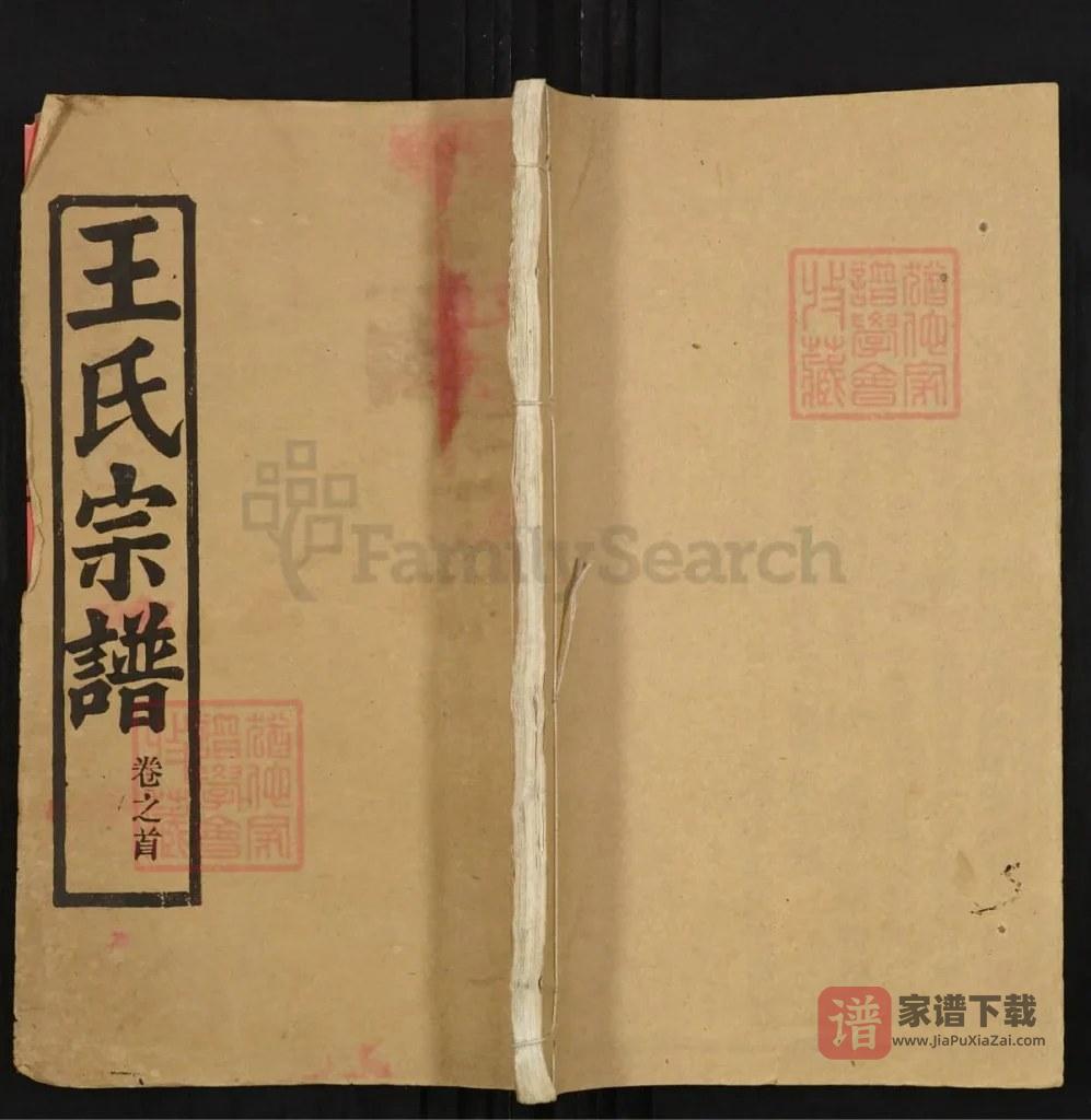 图片[1]-湖北鄂州王氏宗谱（槐荫堂）PDF高清电子版下载-家谱下载