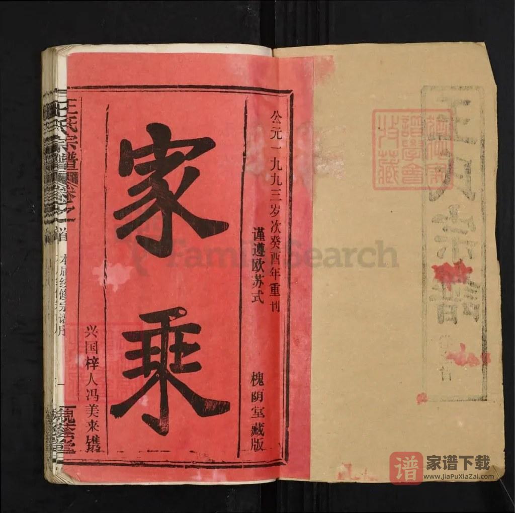 图片[2]-湖北鄂州王氏宗谱（槐荫堂）PDF高清电子版下载-家谱下载