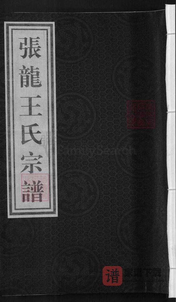 图片[1]-浙江兰溪张龙王氏宗谱（余庆堂）PDF高清电子版下载-家谱下载