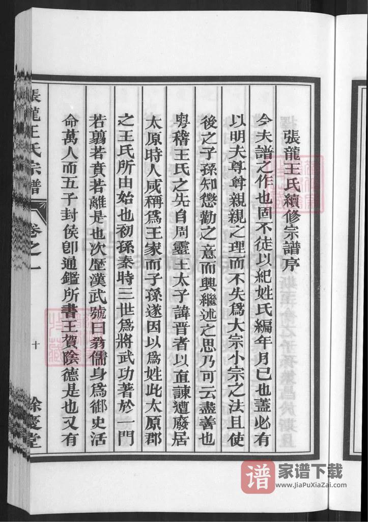 图片[2]-浙江兰溪张龙王氏宗谱（余庆堂）PDF高清电子版下载-家谱下载