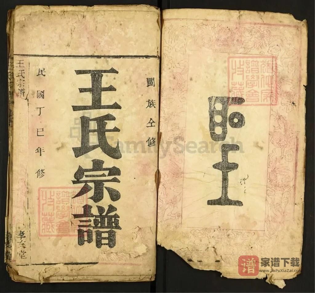 图片[2]-湖北麻城王氏宗谱（孝友堂）PDF高清电子版下载-家谱下载