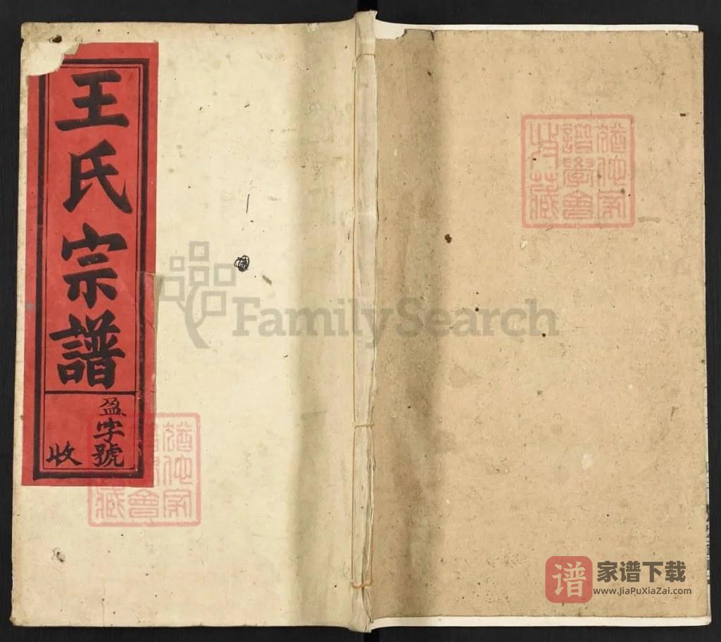 图片[1]-安徽安庆太湖王氏宗谱（槐荫堂）PDF高清电子版下载-家谱下载
