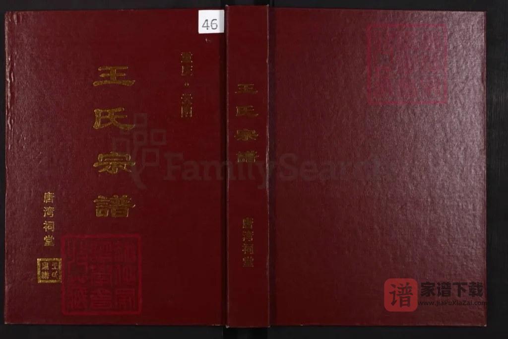 图片[1]-重庆云阳王氏宗谱PDF高清电子版下载-家谱下载