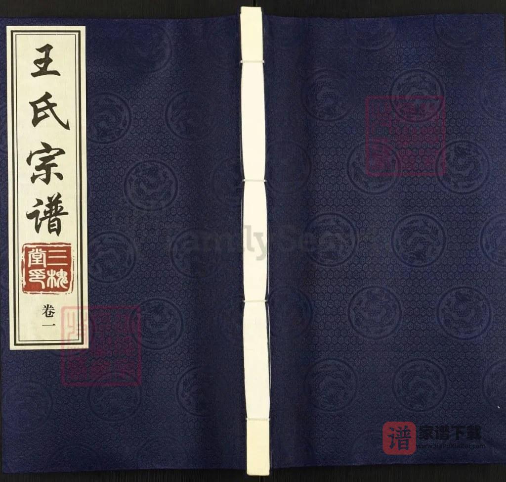 图片[1]-江苏常州羌塸王氏宗谱（三槐堂）PDF高清电子版下载-家谱下载