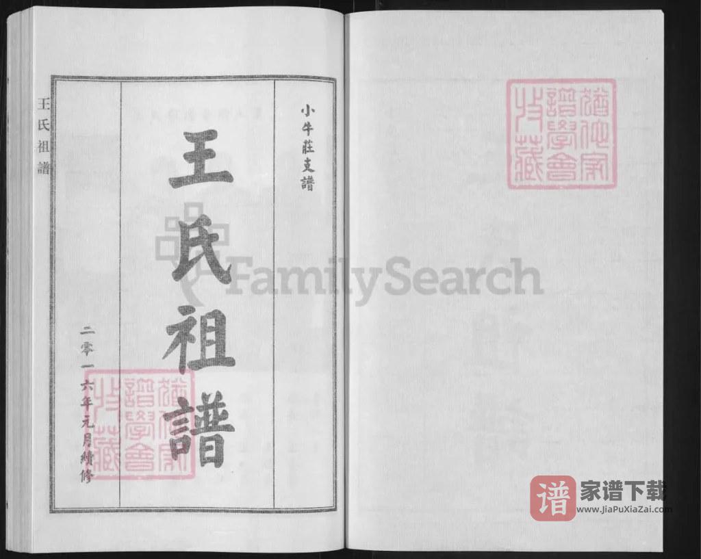 图片[2]-河北沧州青县王氏祖谱PDF高清电子版下载-家谱下载