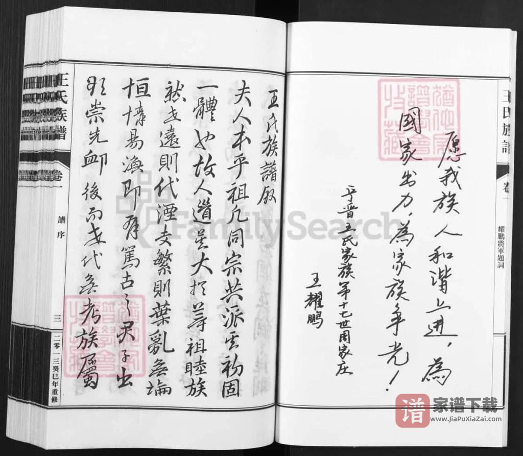 图片[2]-河北邢台宁晋县王氏族谱PDF高清电子版下载-家谱下载