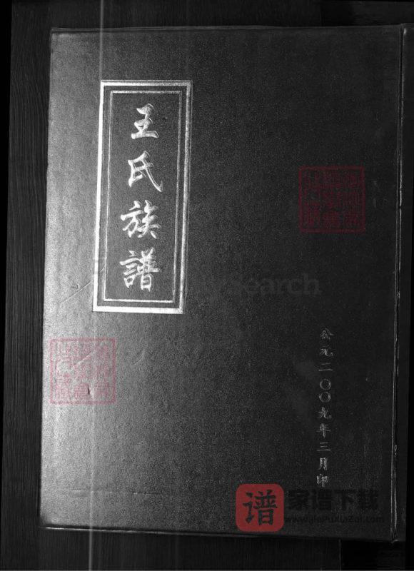 山东淄博王氏族谱第四次续谱PDF高清电子版下载-家谱下载
