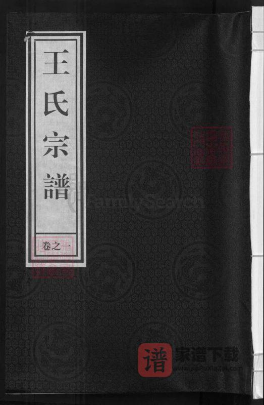 浙江兰溪王氏宗谱PDF高清电子版下载-家谱下载