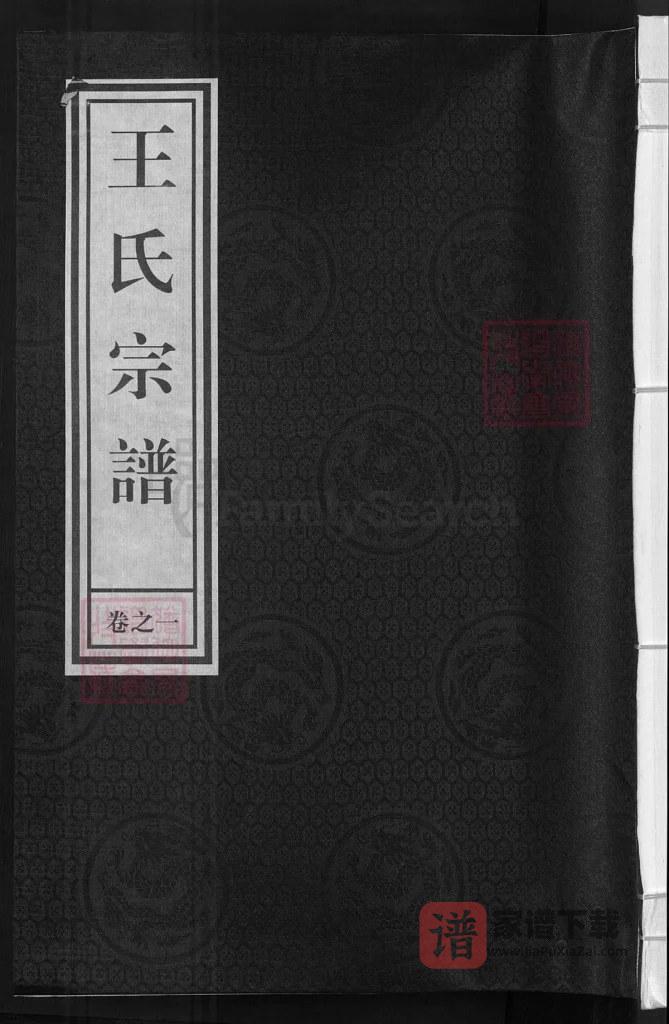 图片[1]-浙江兰溪王氏宗谱PDF高清电子版下载-家谱下载