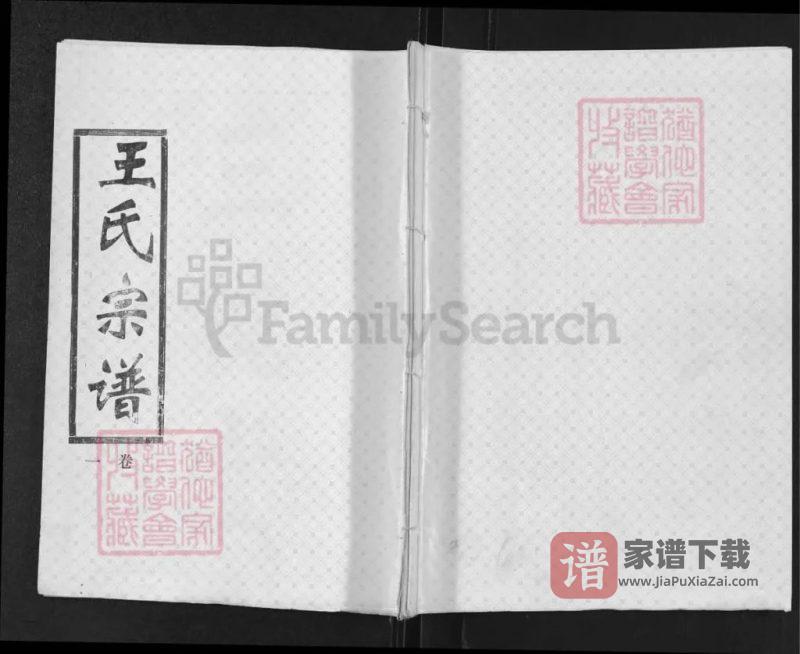 湖北汉川孛虎山王氏宗谱（三槐堂）PDF高清电子版下载-家谱下载