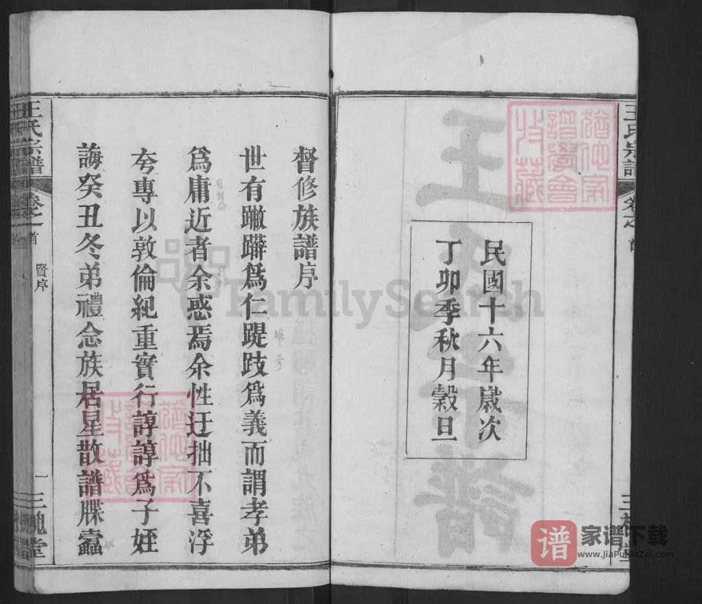 图片[2]-湖北麻城王氏宗谱（三槐堂）PDF高清电子版下载-家谱下载