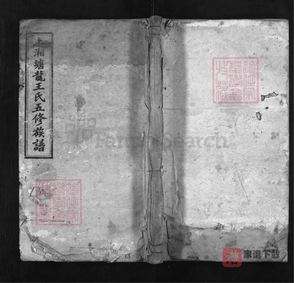 图片[1]-湖南湘乡上湘塘龙王氏五修族谱（三槐堂）PDF高清电子版下载-家谱下载
