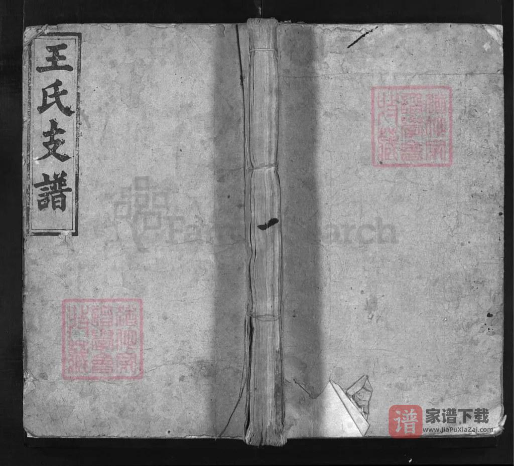图片[1]-湖南益阳安化中梅王氏支谱（太原堂）PDF高清电子版下载-家谱下载
