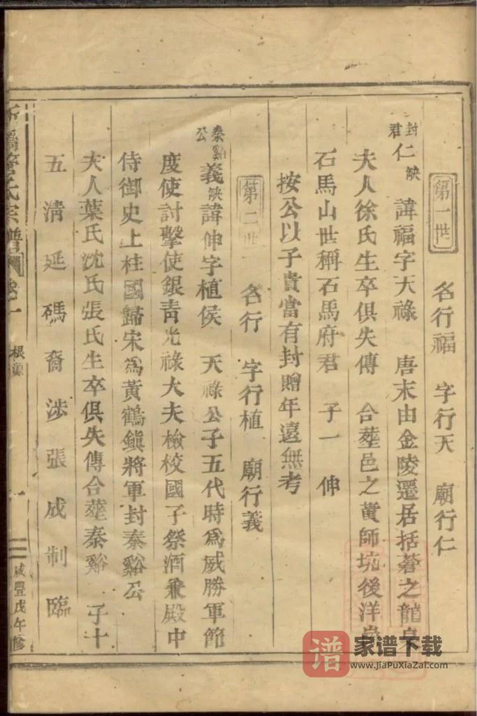 图片[2]-浙江台州黄岩新桥管氏宗谱PDF高清电子版下载-家谱下载