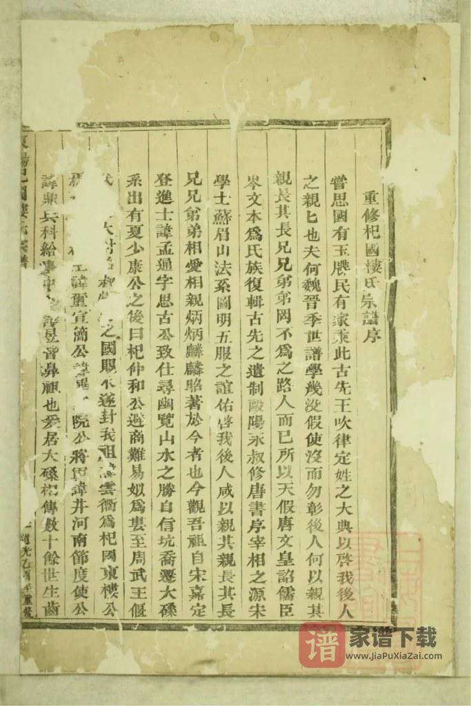 图片[2]-浙江东阳杞国楼氏宗谱PDF高清电子版下载-家谱下载