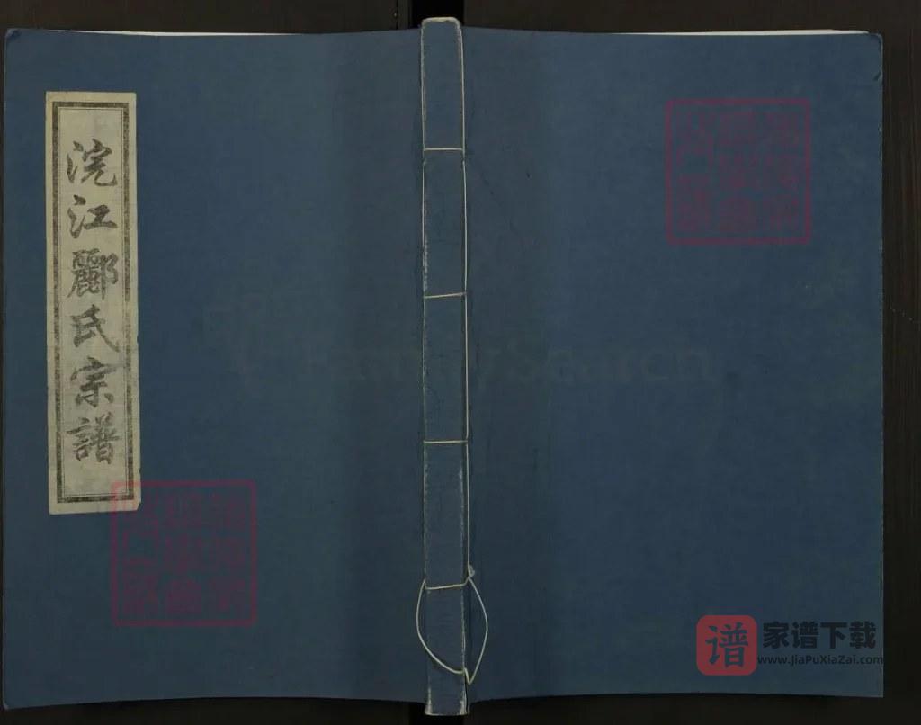 图片[1]-浙江诸暨浣江郦氏宗谱秉彝房居大马坞（永思堂）PDF高清电子版下载-家谱下载