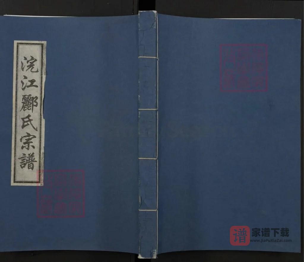 图片[1]-浙江诸暨浣江郦氏宗谱秉彝房居琅山（永思堂）PDF高清电子版下载-家谱下载