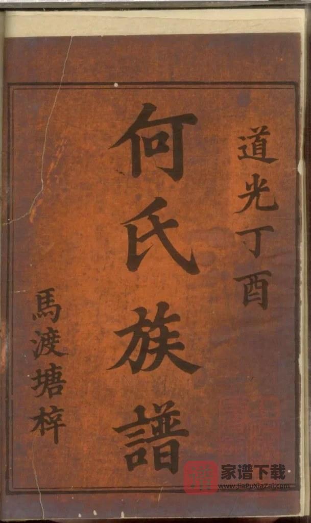 图片[2]-湖南益阳安化何氏续修族谱PDF高清电子版下载-家谱下载