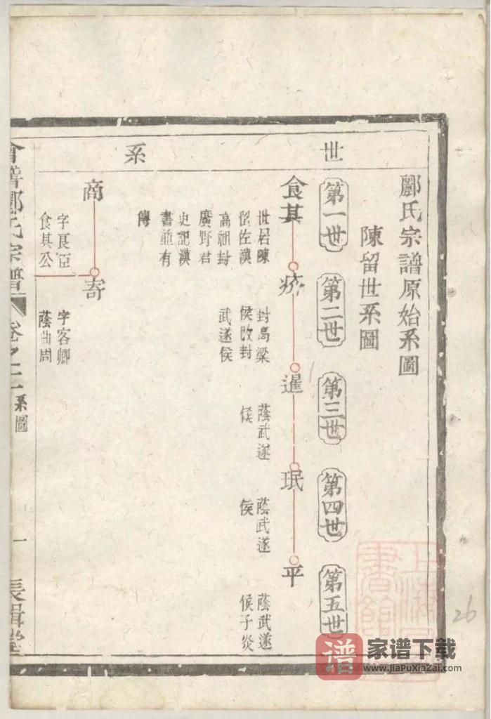 图片[1]-浙江绍兴会稽郦氏宗谱（长揖堂）PDF高清电子版下载-家谱下载