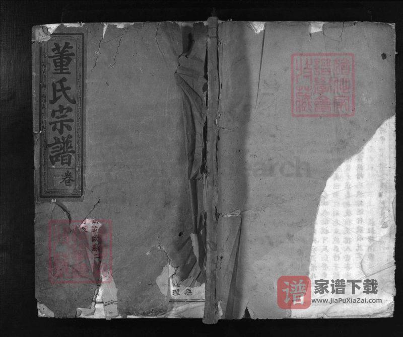 湖北大冶董氏宗谱（三策堂）PDF高清电子版下载-家谱下载