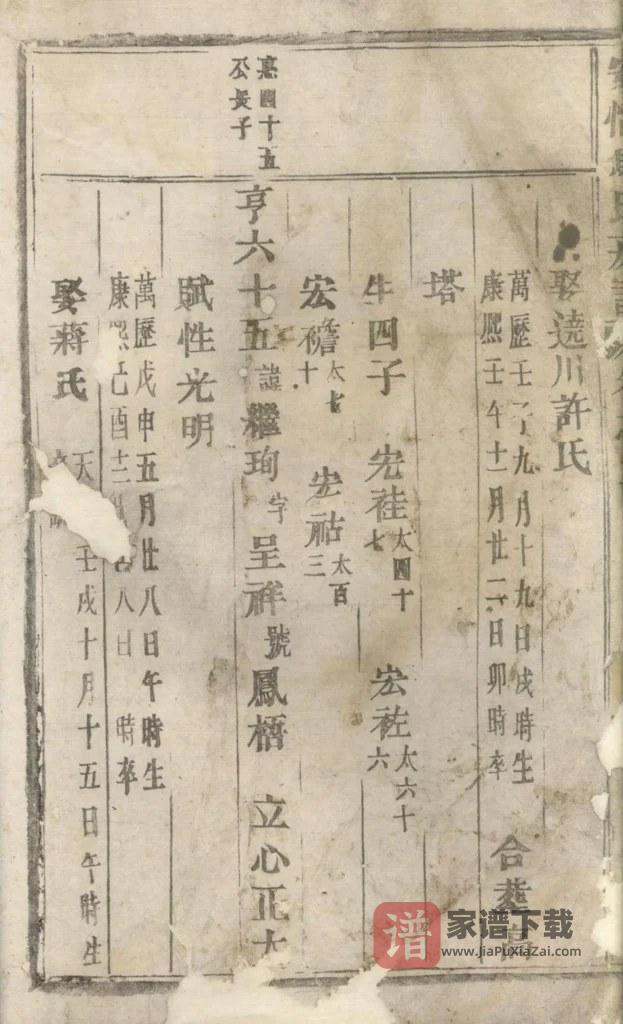 图片[2]-浙江东阳安恬马氏房谱PDF高清电子版下载-家谱下载