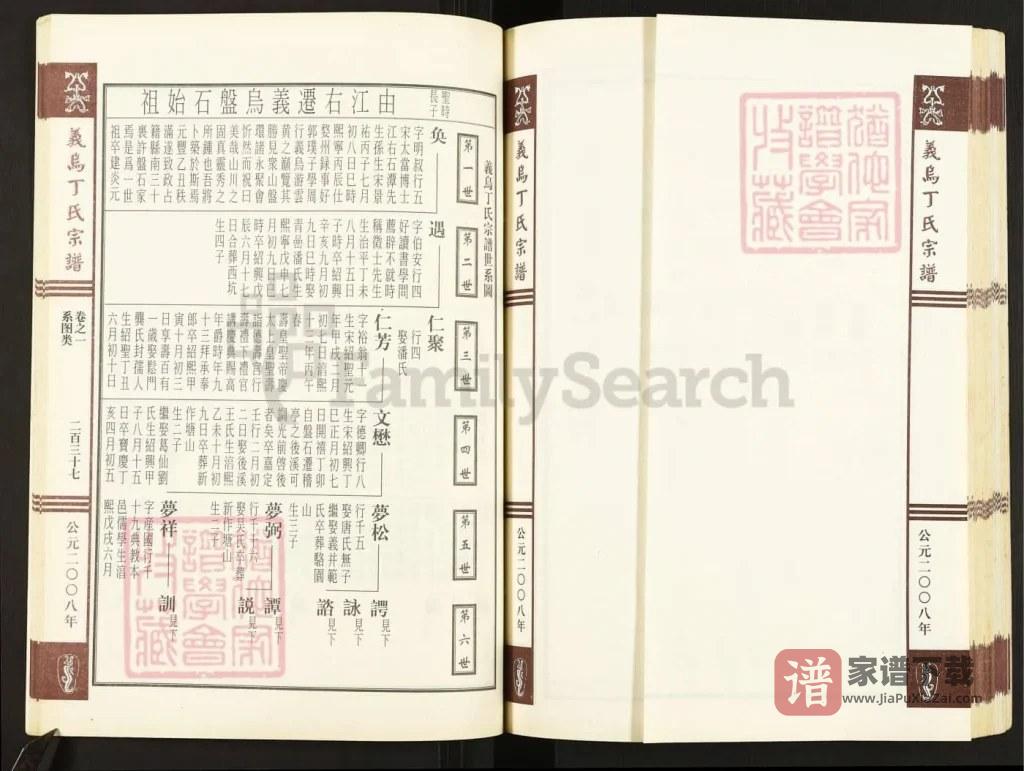 图片[2]-浙江义乌丁氏宗谱PDF高清电子版下载-家谱下载