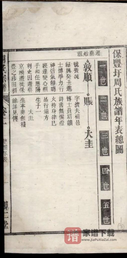 图片[1]-安徽芜湖保丰圩周氏族谱（亲仁堂）PDF高清电子版下载-家谱下载