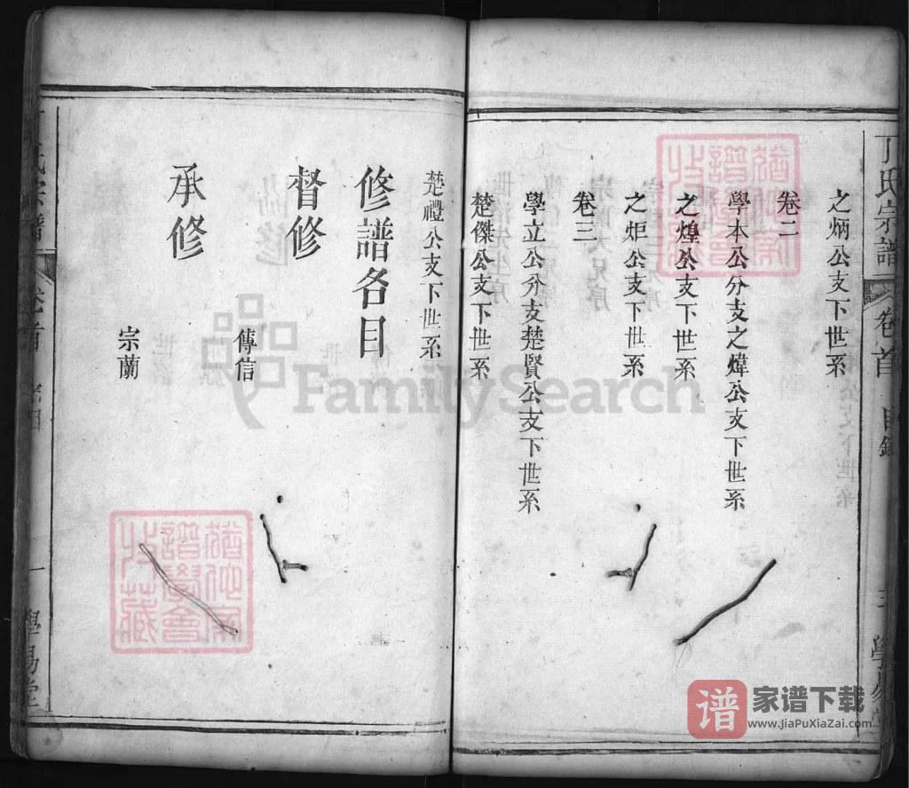 图片[2]-湖北麻城丁氏宗谱（学易堂）PDF高清电子版下载-家谱下载